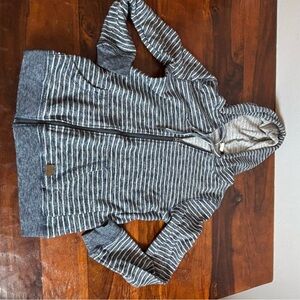 Roxy Navy and White Knit Top